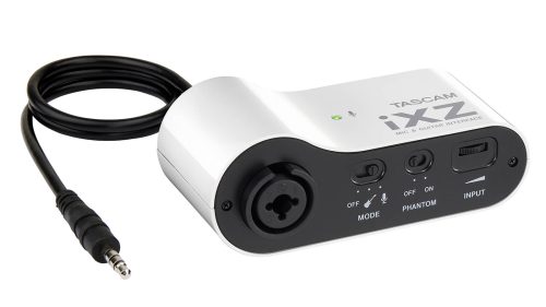 Interfaz de Audio para iOS Tascam - iXZ
