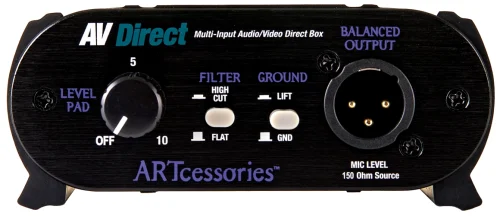Caja Directa Audio & Video - Art AVDIBOX | Multi-Input