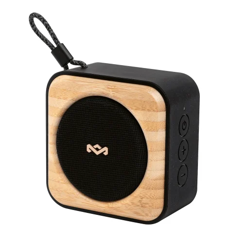 Parlante Bluetooth House Of Marley Roots - (COLOR NEGRO) Con Destapador