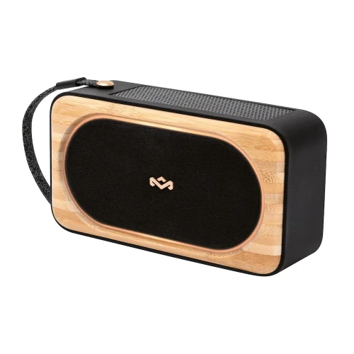 Parlante Bluetooth House Of Marley - Roots Solar - (COLOR NEGRO) - Con Panel